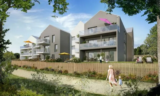 Les Terrasses de Kermoguer, development visual in Quimper