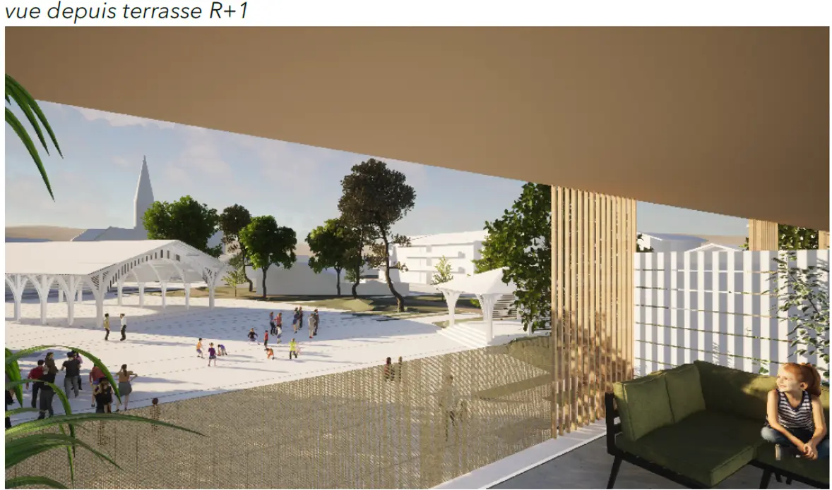 LES TERRASSES DE L’AGORA à Le Barp — vue du programme neuf