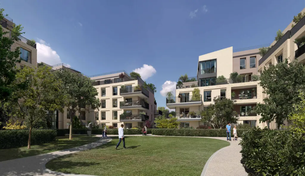 Les Terrasses de L'Hippodrome, imagem do programa em Saint-Cloud