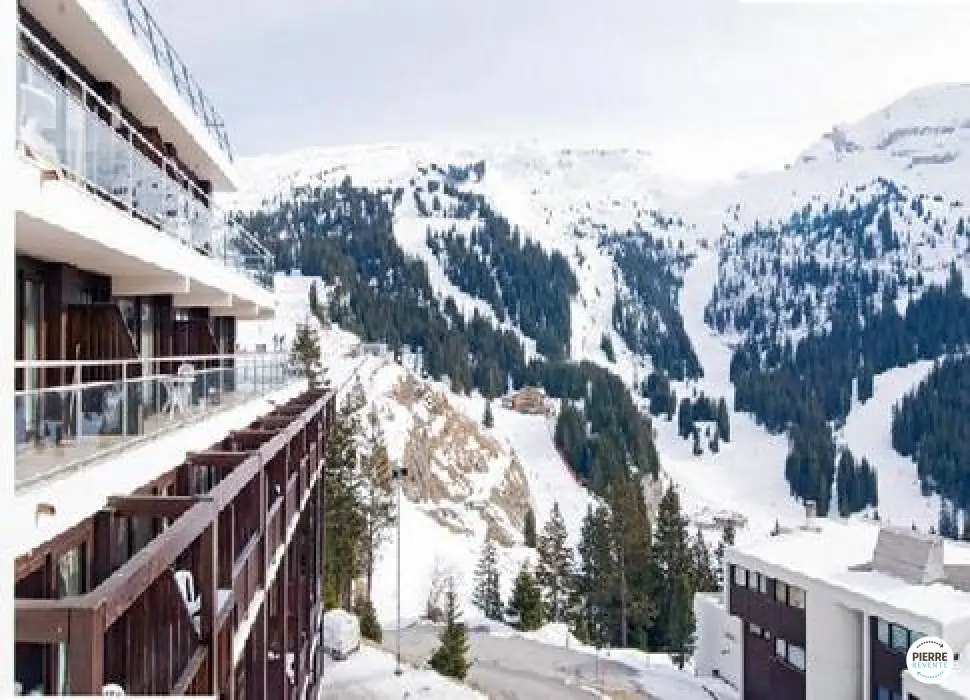 Les Terrasses de Veret à Arâches-la-Frasse — vue du programme neuf