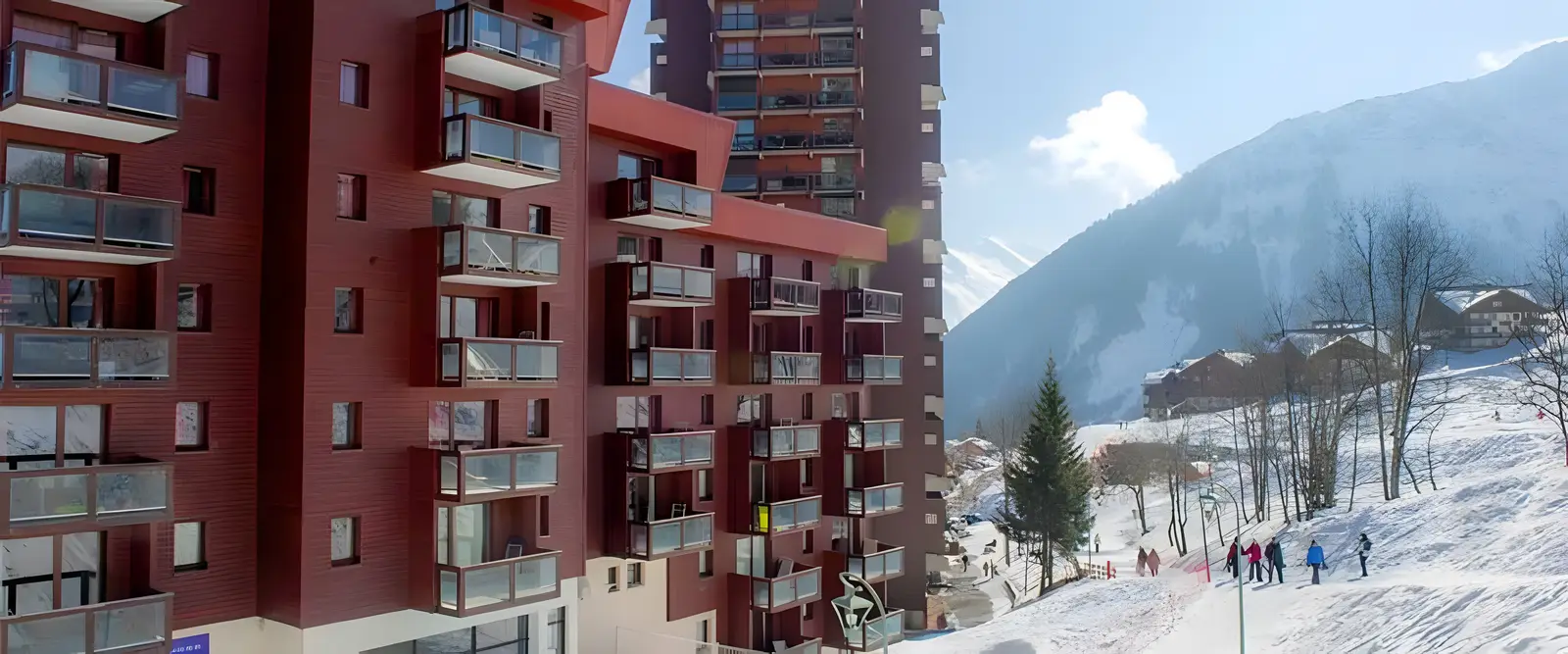 Les Terrasses du Corbier à Villarembert — vue du programme neuf