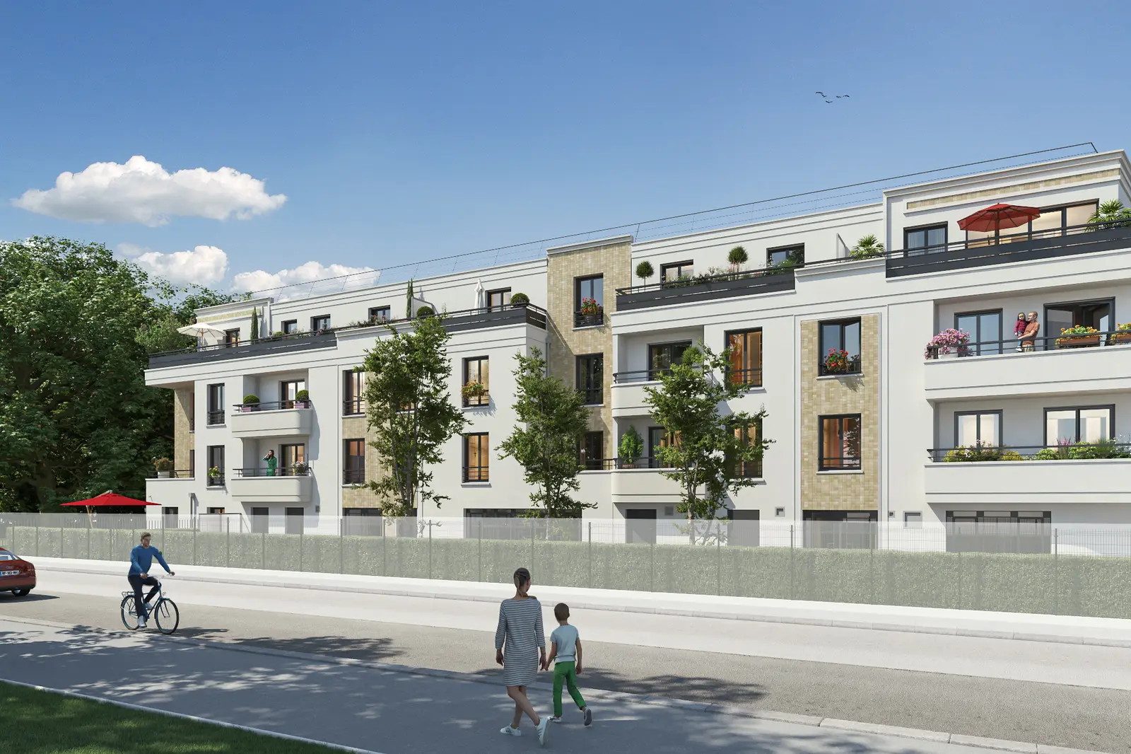 Les Terrasses Du Parc à Thiais — vue du programme neuf