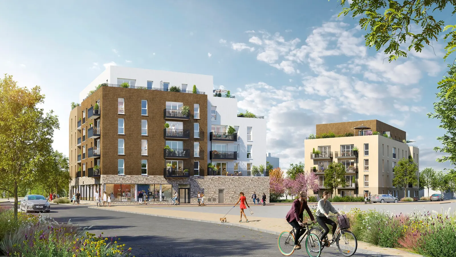 LES TERRASSES MARCEAU TR2 B à Drancy — vue du programme neuf