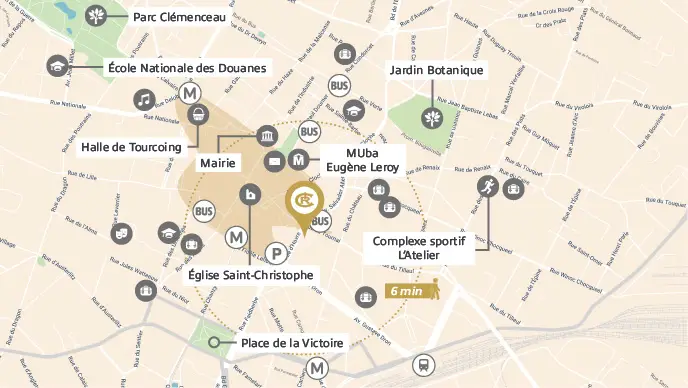 LILLE-TOURCOING : Couvent de Havré — visuel 5