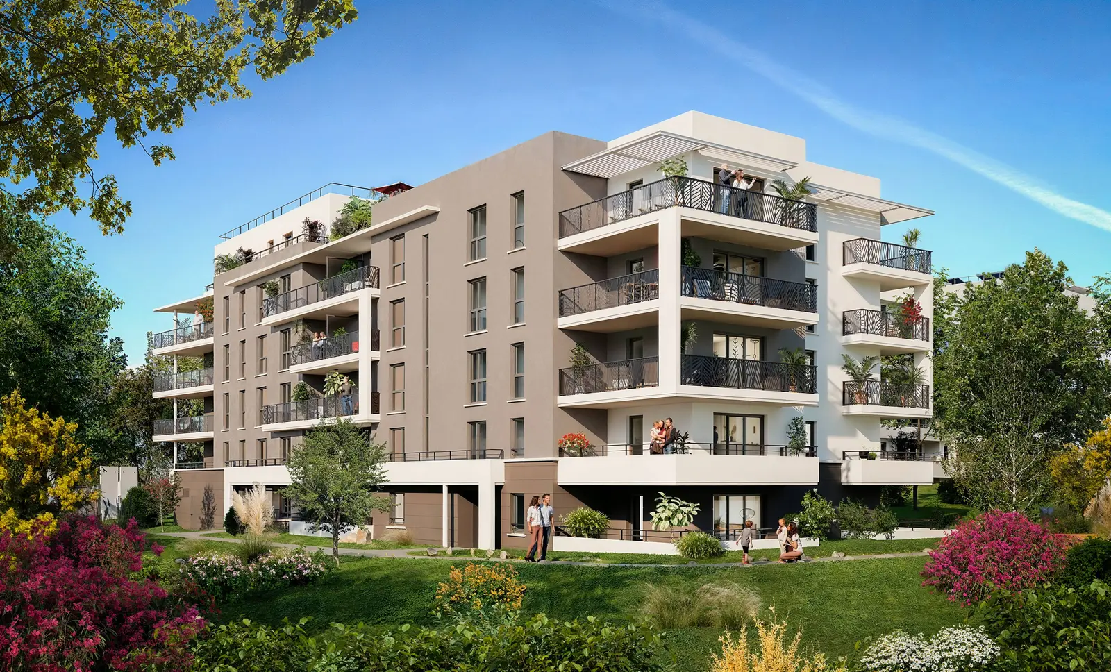 Lumia à Cagnes-sur-Mer — vue du programme neuf