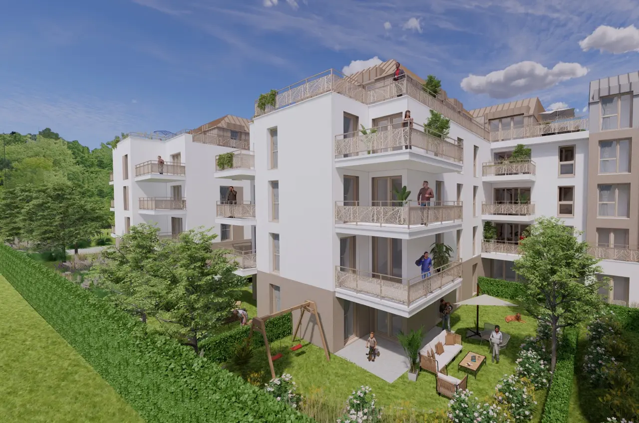 MANTEA à Mantes-la-Ville — vue du programme neuf