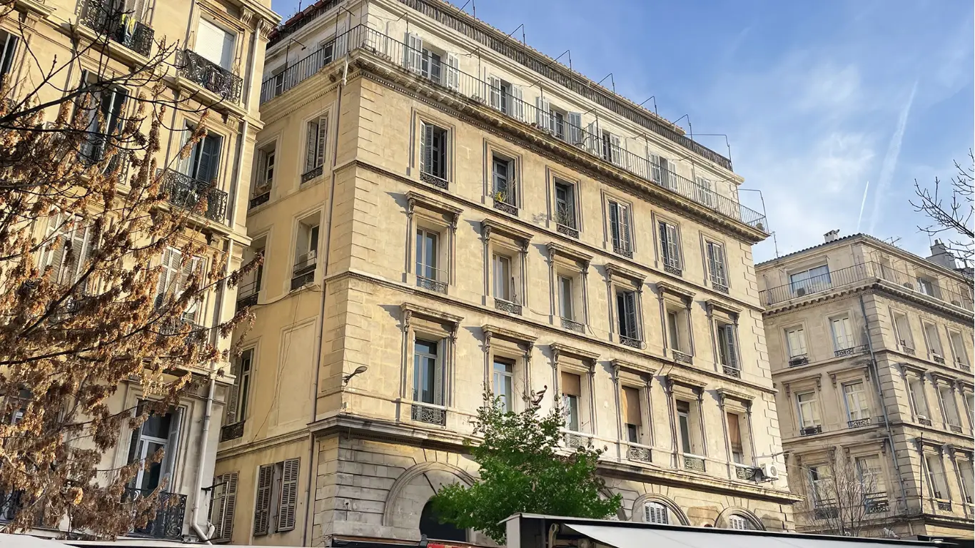 MARSEILLE : Hôtel de Manse — vue du programme neuf