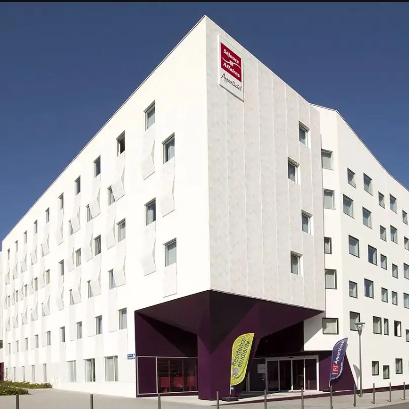 Nieuwbouwproject in Massy, beeld van het programma te Massy