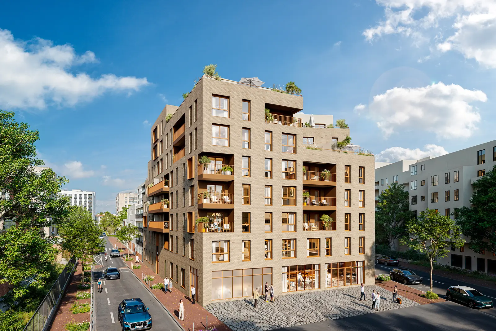 Métronome à Montrouge — vue du programme neuf