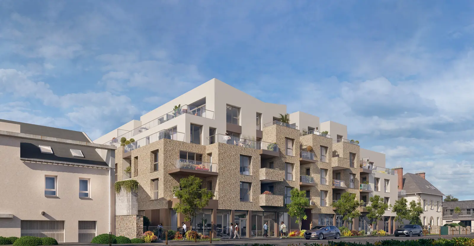 Montebello à Saint-Grégoire — vue du programme neuf