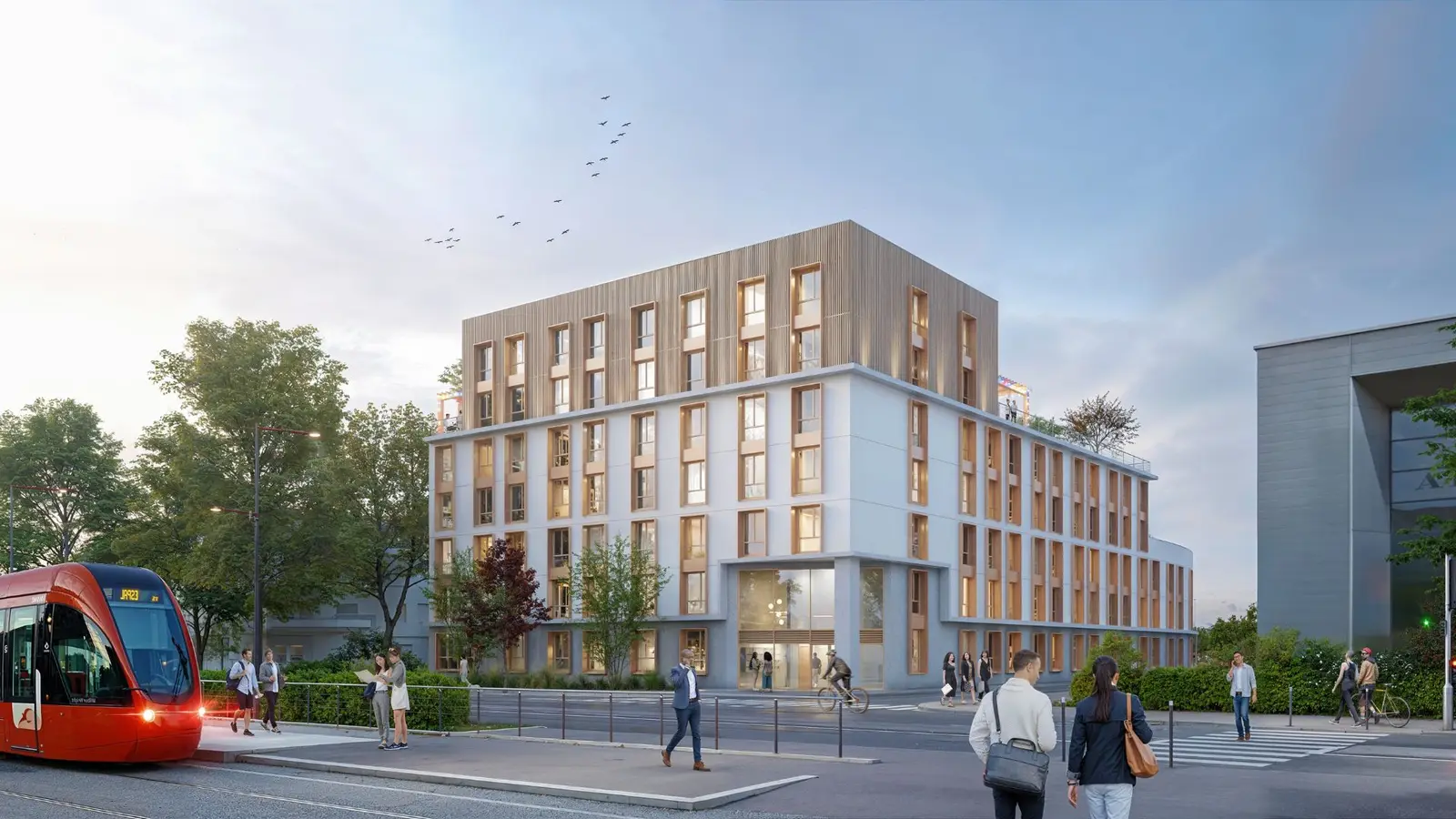 Néméa Le Mans Université — vue du programme neuf