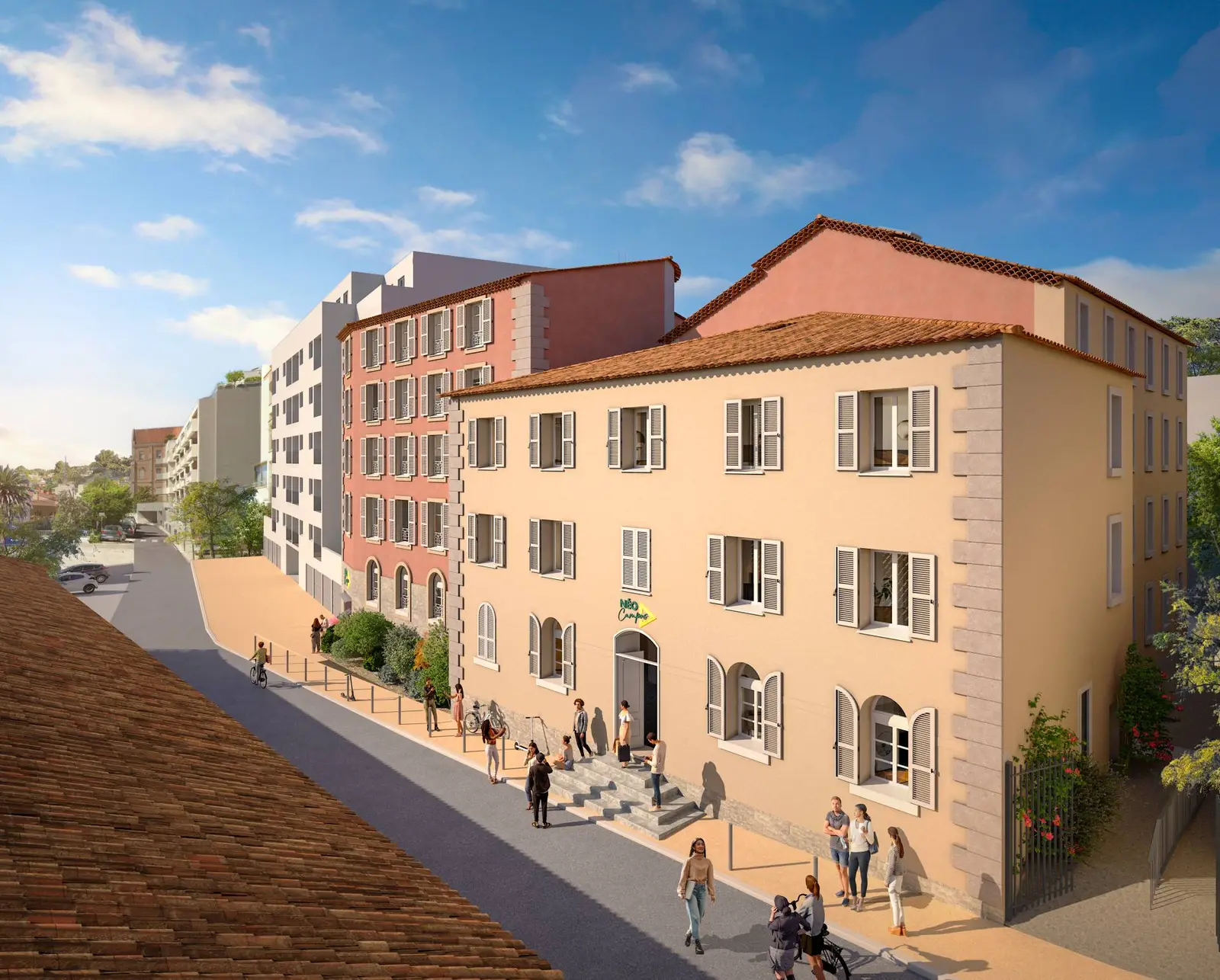 Néo Campus – Bât. B - LMNP / Droit Commun_Partie rénovée — visuel
