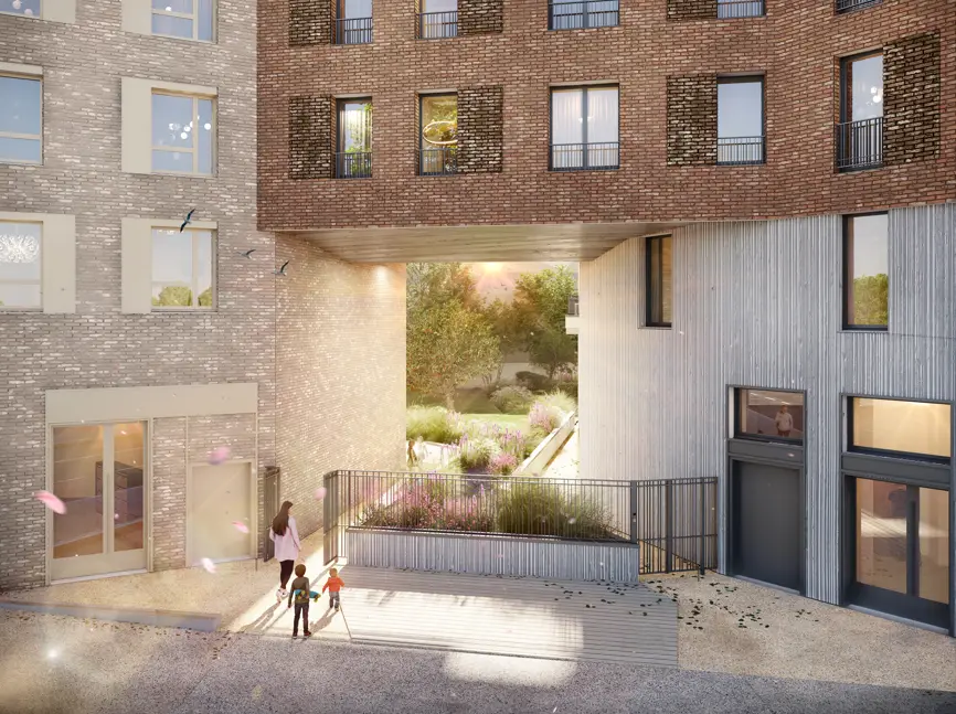 NEW AGE à Bagnolet — vue du programme neuf
