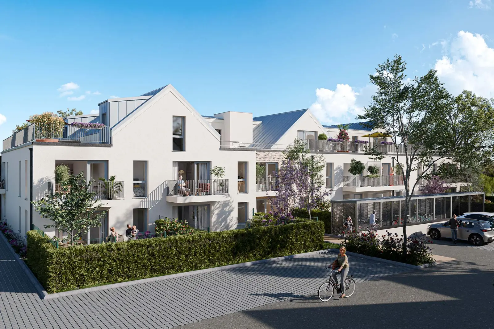 Ondalia à Perros-Guirec — vue du programme neuf
