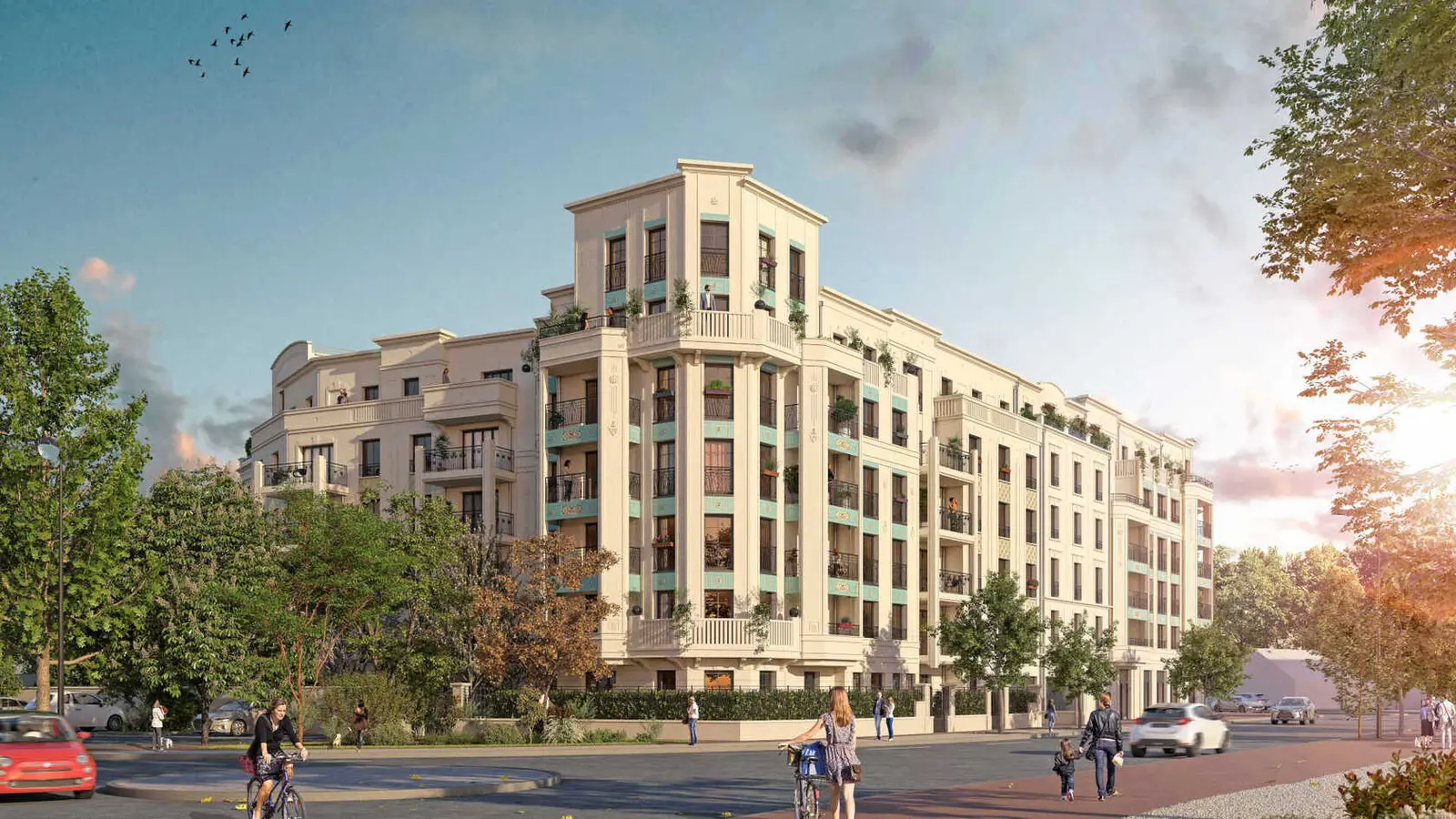 OPALYA à CLAMART — vue du programme neuf