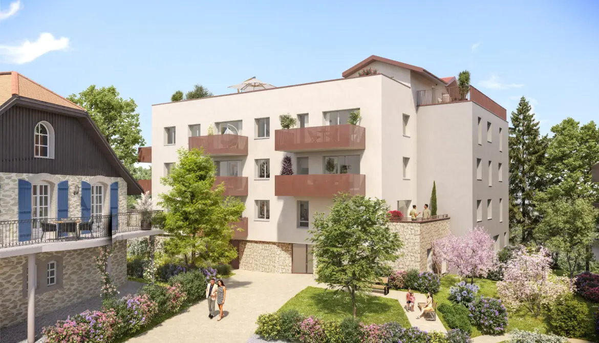 OREADE à La Roche-sur-Foron — vue du programme neuf