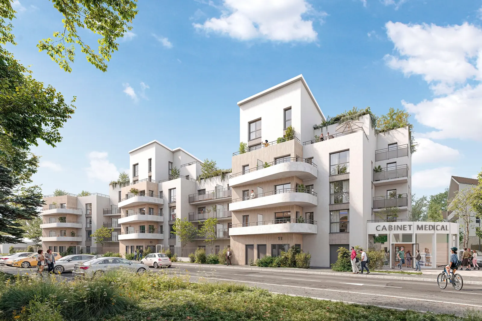 P.A.R.C en ville, development visual in Jouy-le-Moutier