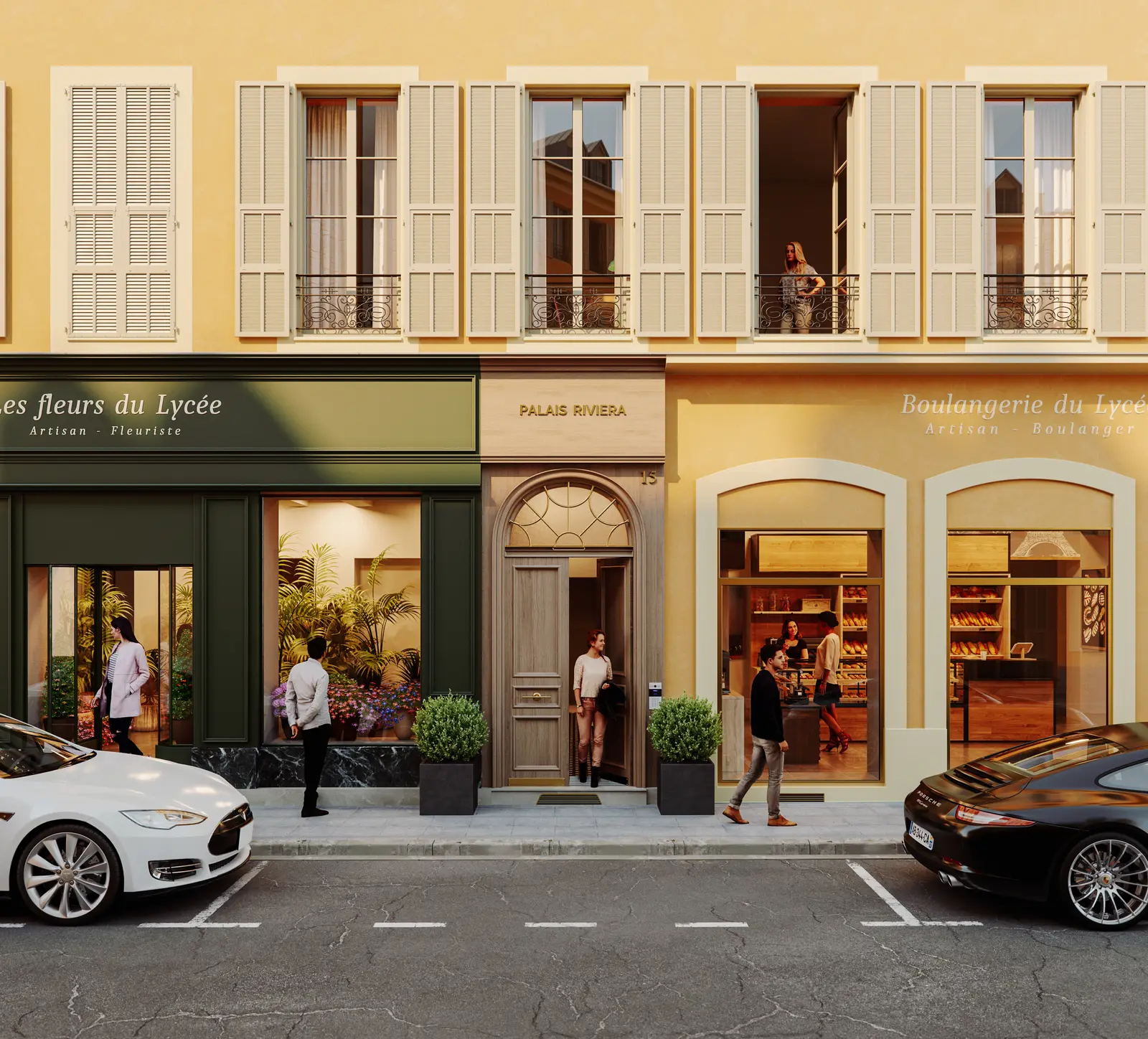 Palais Riviera, development visual in Nice