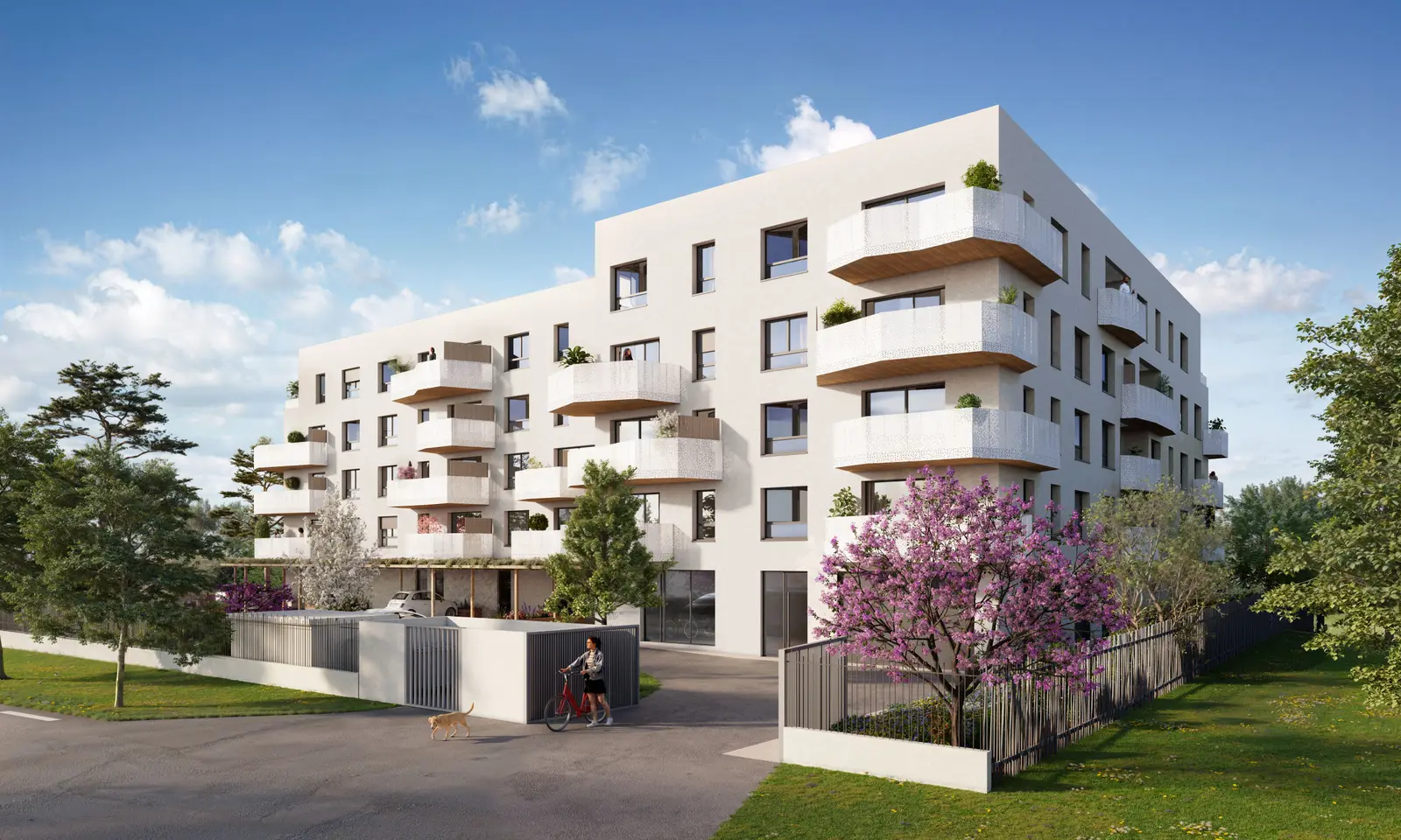 PARC & CIMES à Annemasse — vue du programme neuf