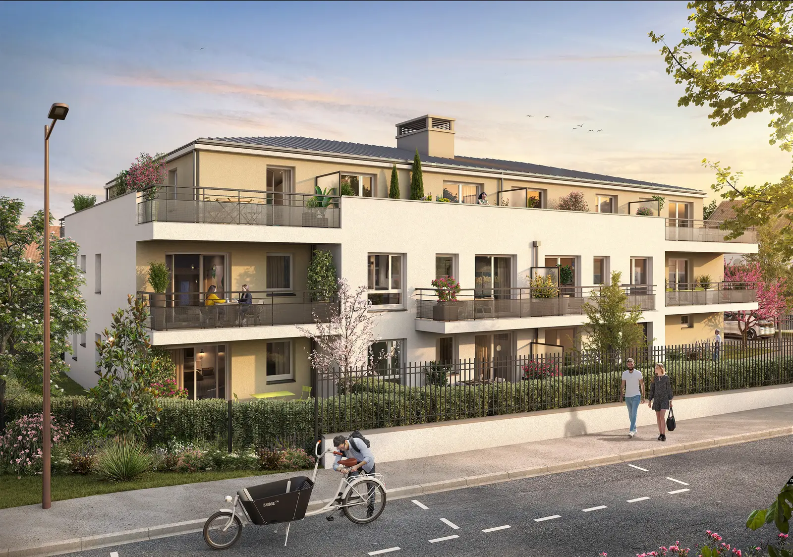 PASSAGE PASTEUR à Gargenville — vue du programme neuf