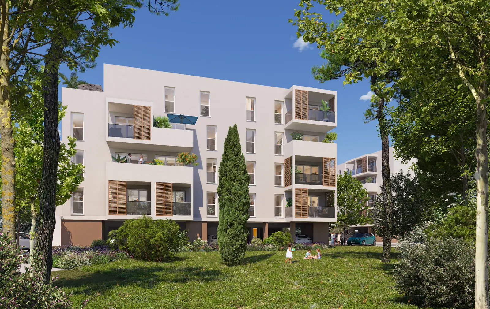 PATIO MOSAIK à Istres — vue du programme neuf