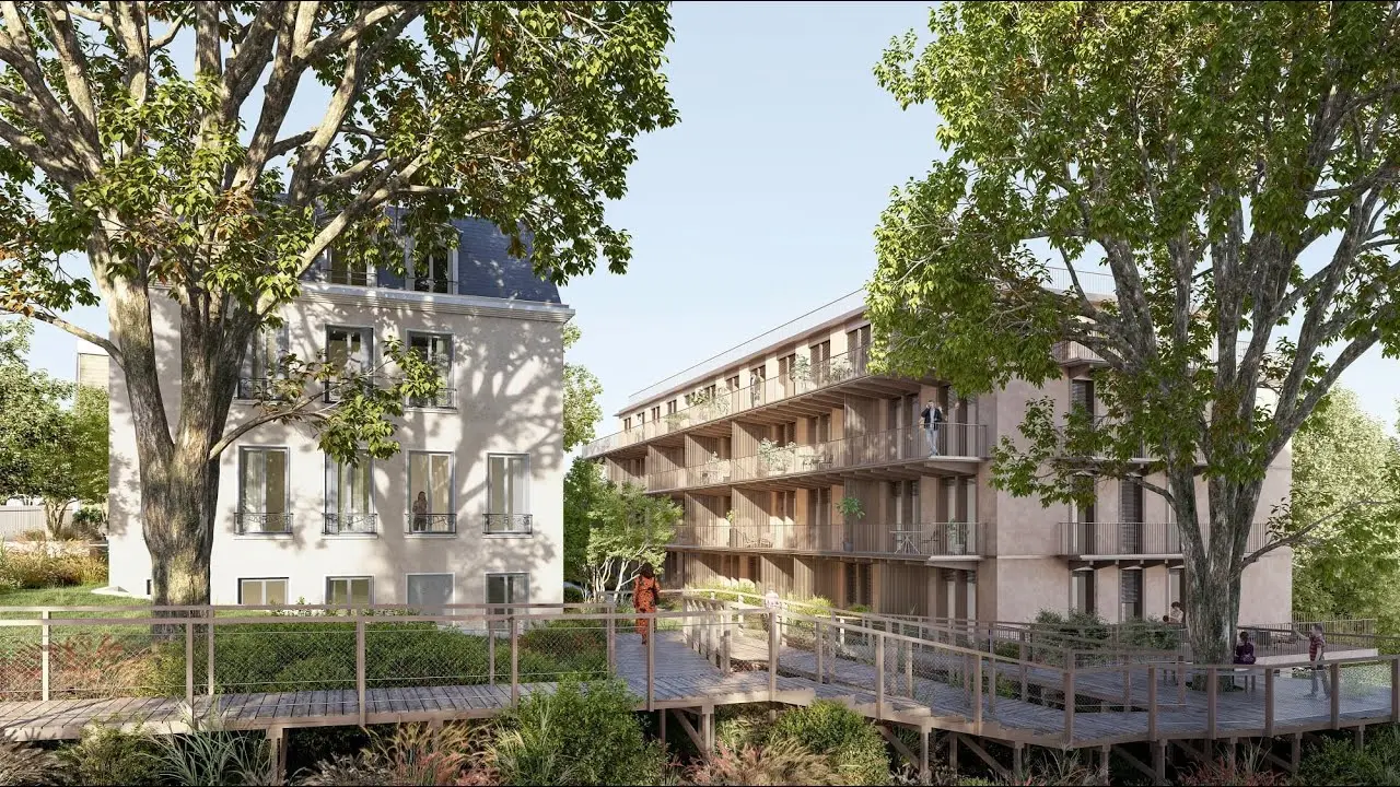 Pavillon Lakanal, development visual in Sceaux