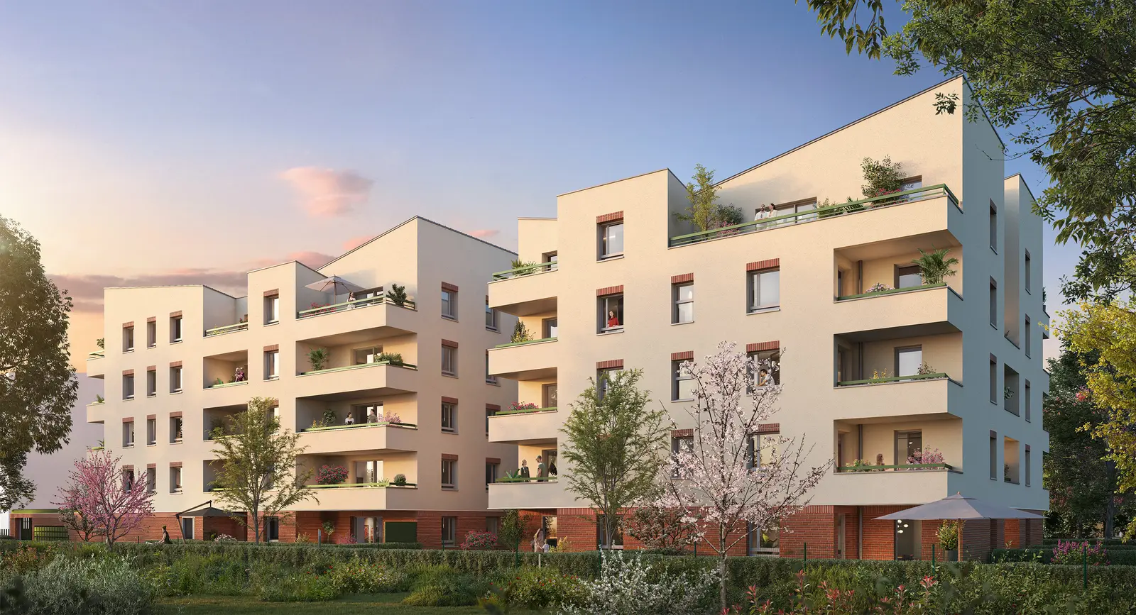 PAVILLON MARLY à Toulouse — vue du programme neuf