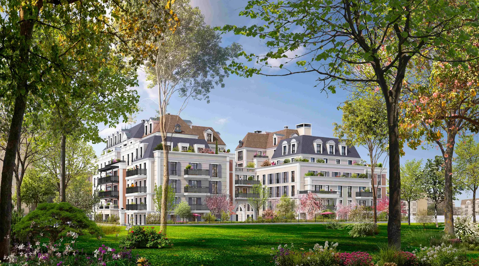 Pavillon Morea, development visual in LE BLANC-MESNIL