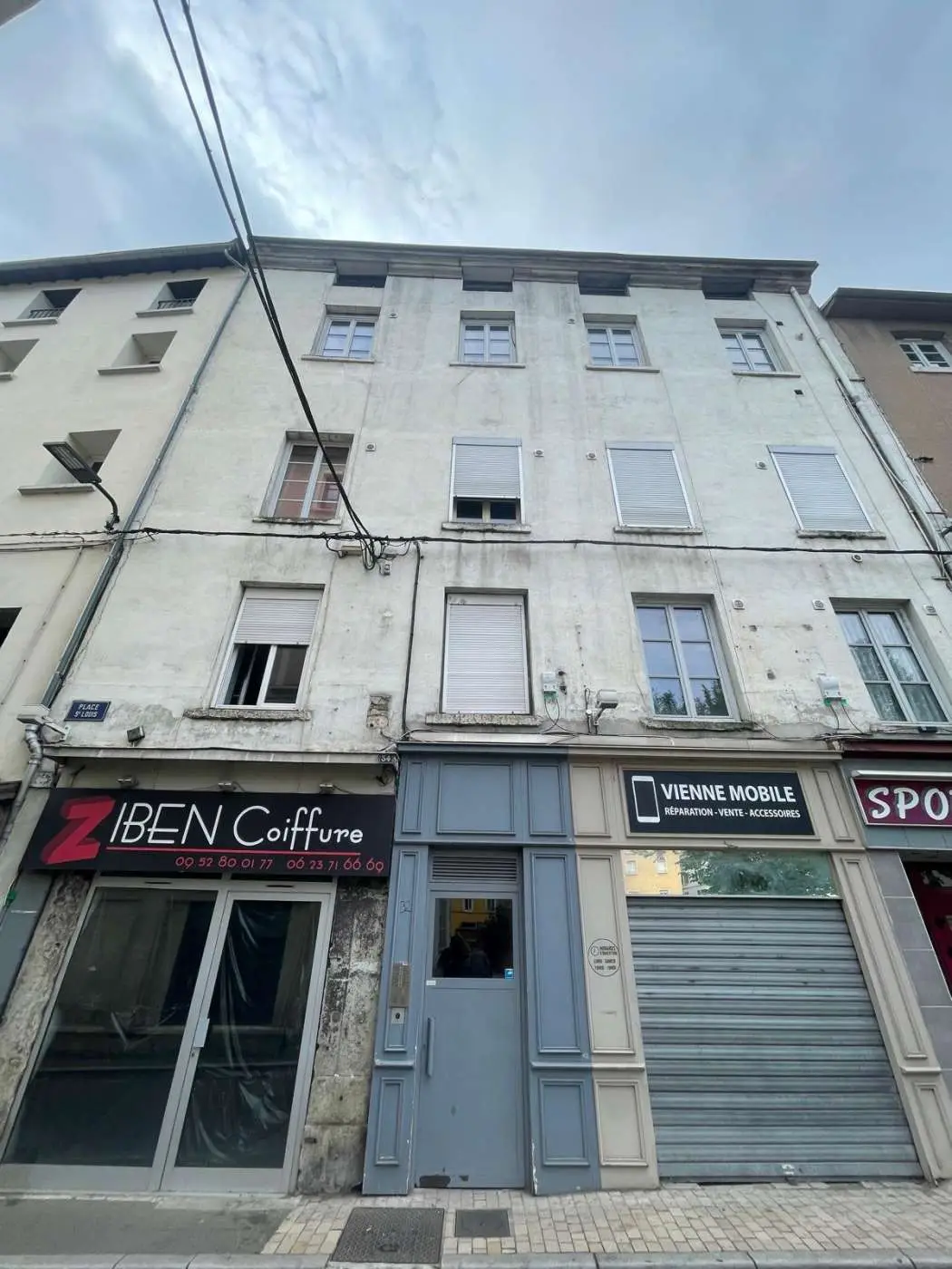 Place Saint Louis à Vienne — vue du programme neuf