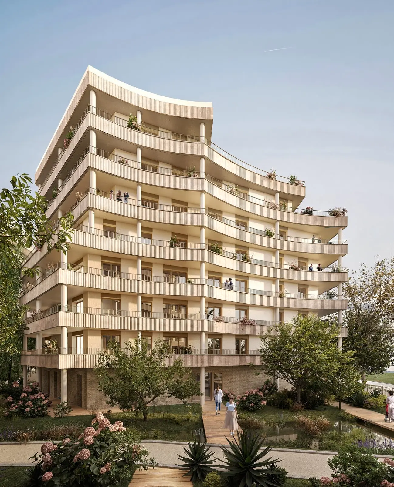Promenade de Lisle, Bild des Programms in Poissy