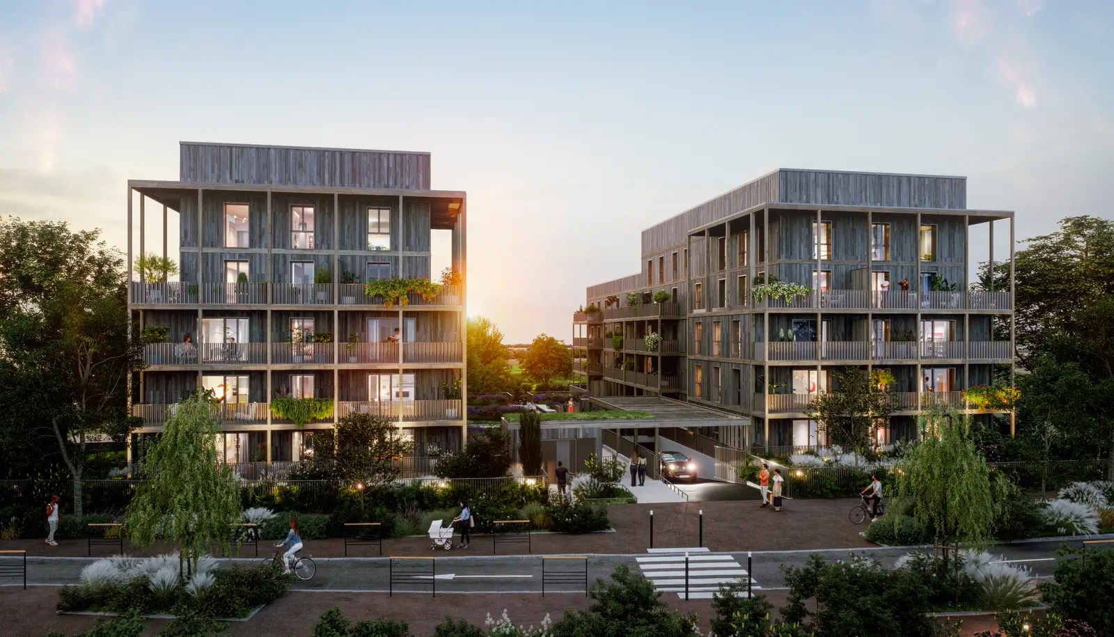 REFLET MARNE à Torcy — vue du programme neuf