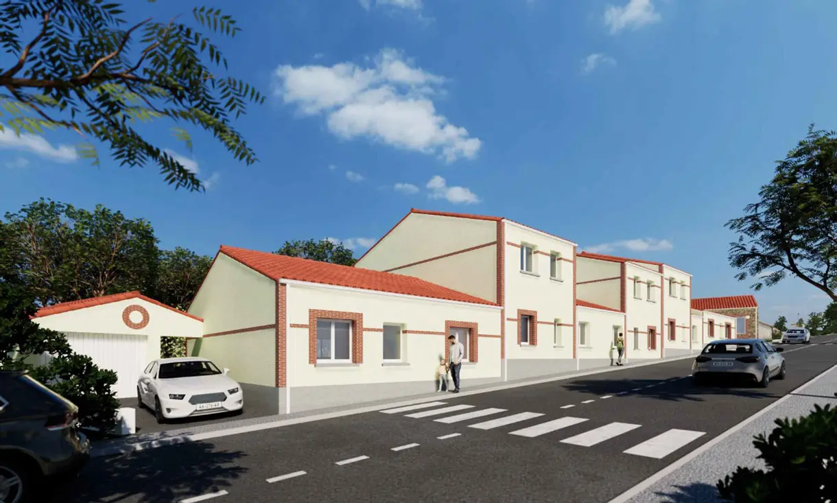 Réminiscence à Mouzillon — vue du programme neuf