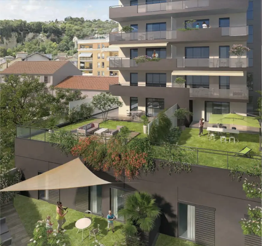 Résidence Joséphine à Nice — vue du programme neuf