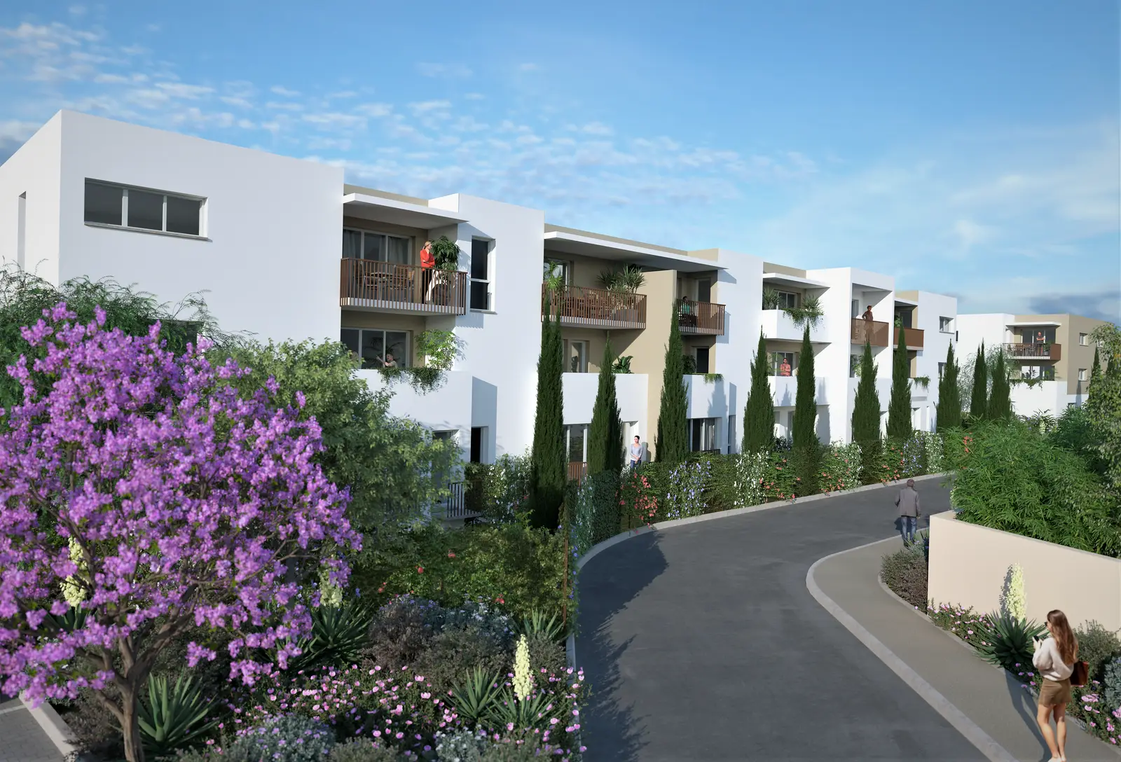 RESIDENCE MAS ROCA à Argelès-sur-Mer — vue du programme neuf