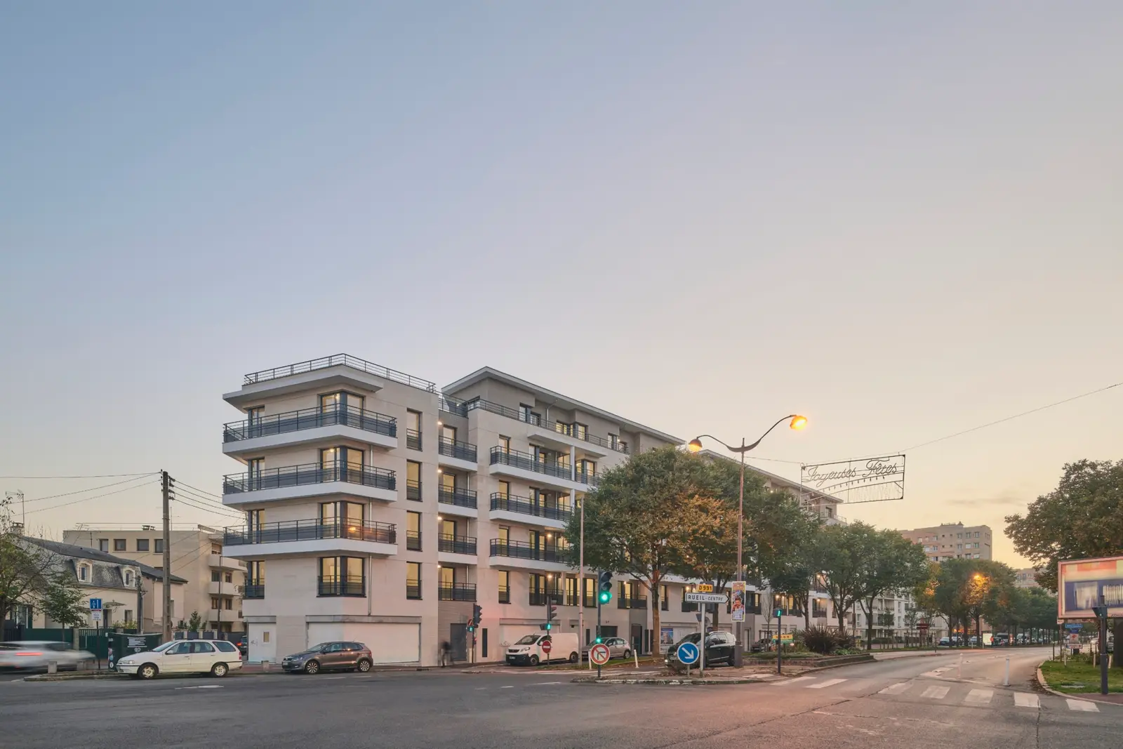 Résidence Newton, development visual in Rueil-Malmaison