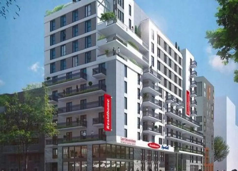 Residhome Apparthotel Saint-Ouen à Saint-Ouen-sur-Seine — vue du programme neuf