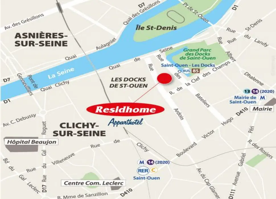 Residhome Apparthotel Saint-Ouen — visuel 10
