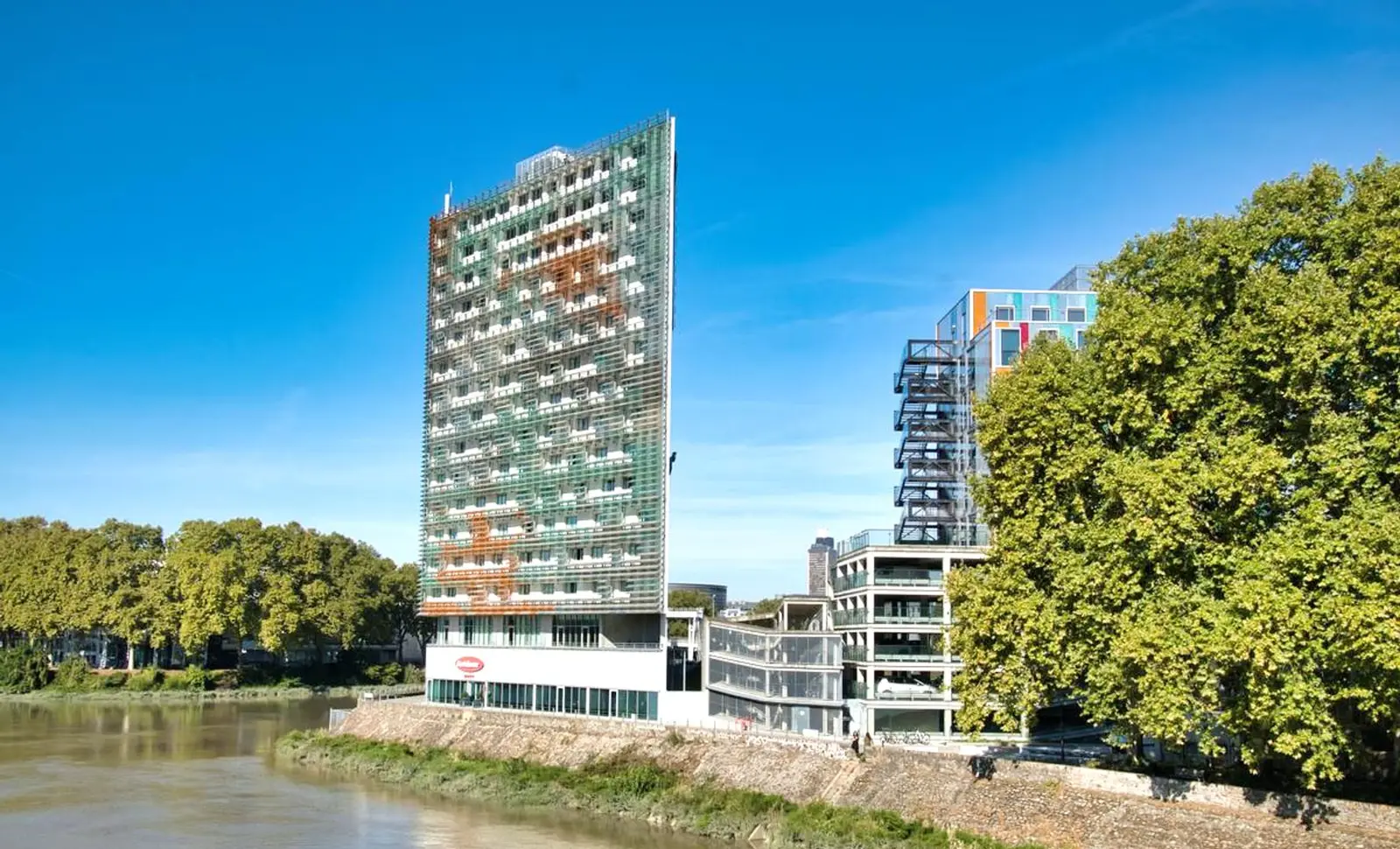 Residhome Les Berges de la Loire à Nantes — vue du programme neuf