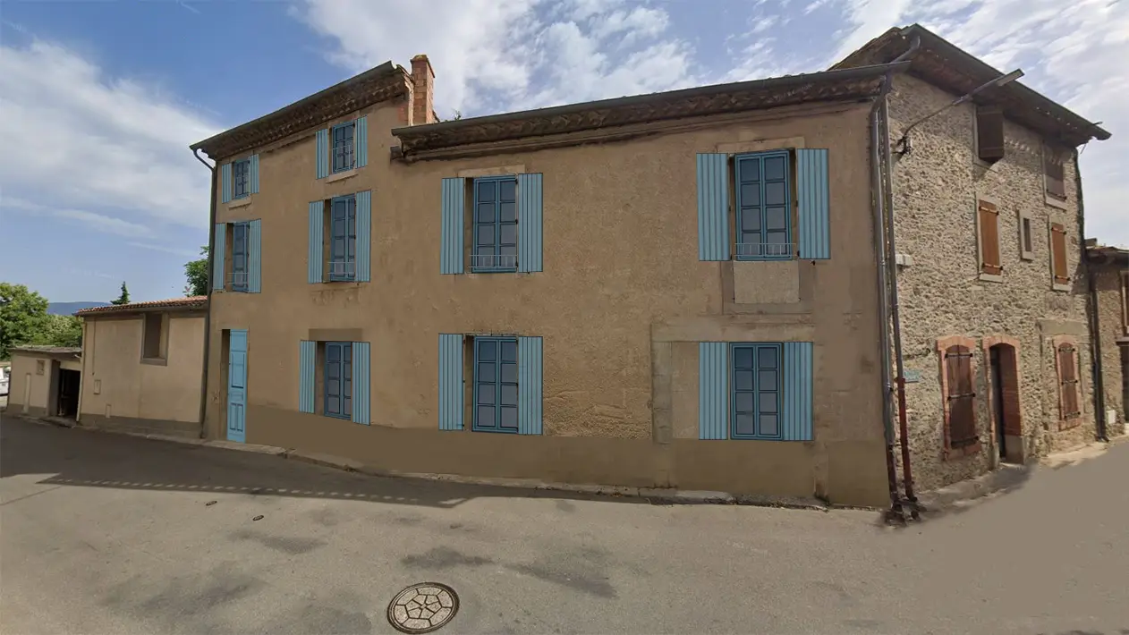 Rieux Minervois à Rieux-Minervois — vue du programme neuf