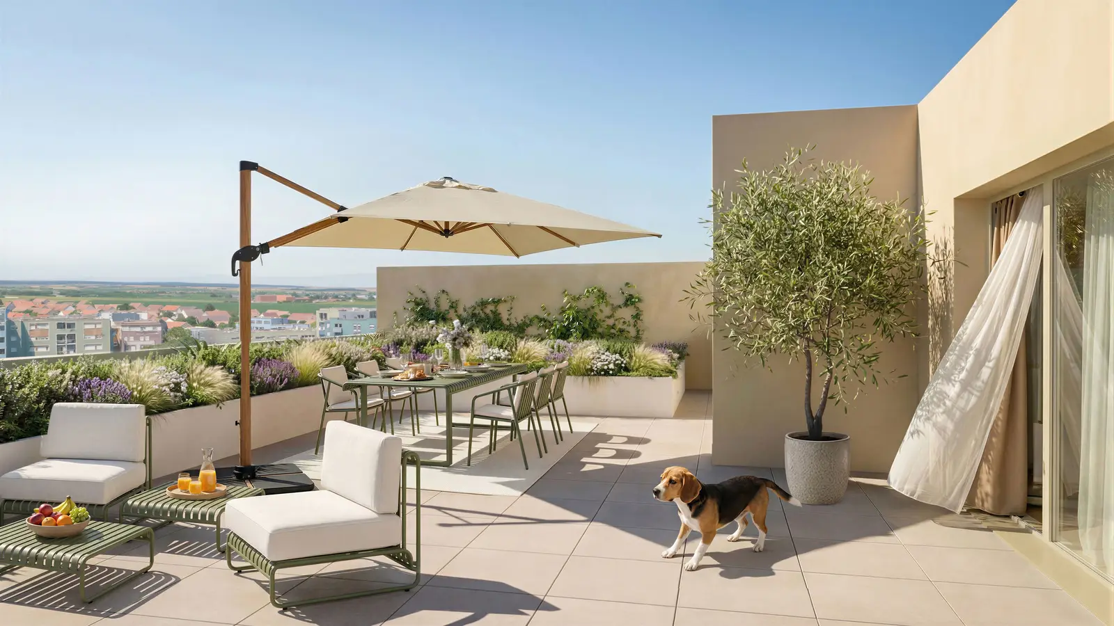 Rive Cromois, development visual in QUETIGNY