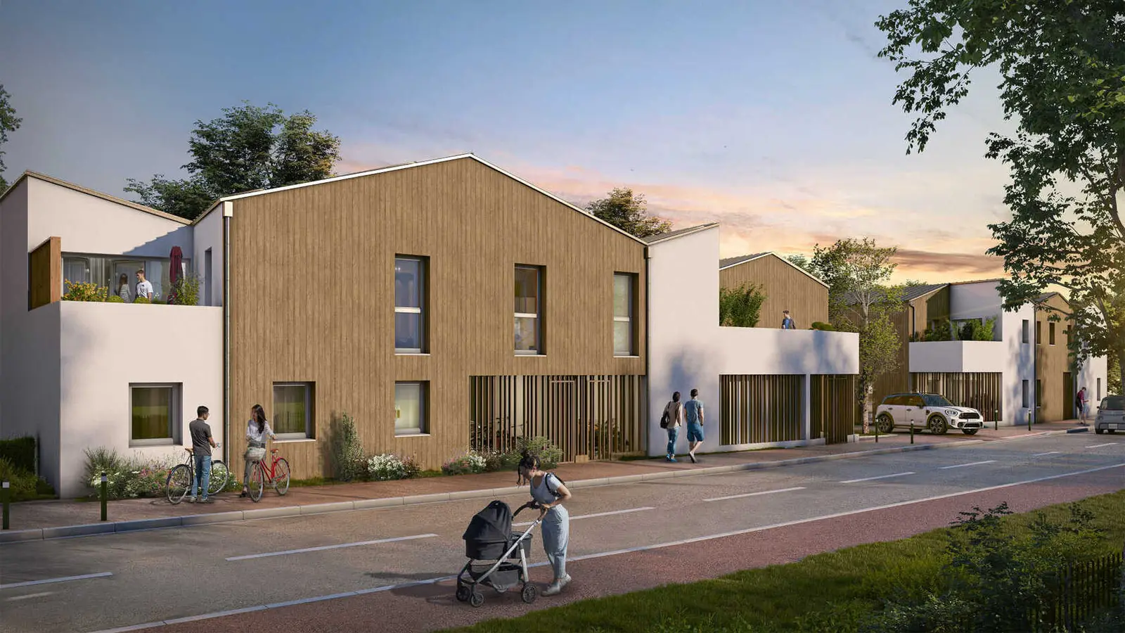 Rivéa à Perigny — vue du programme neuf