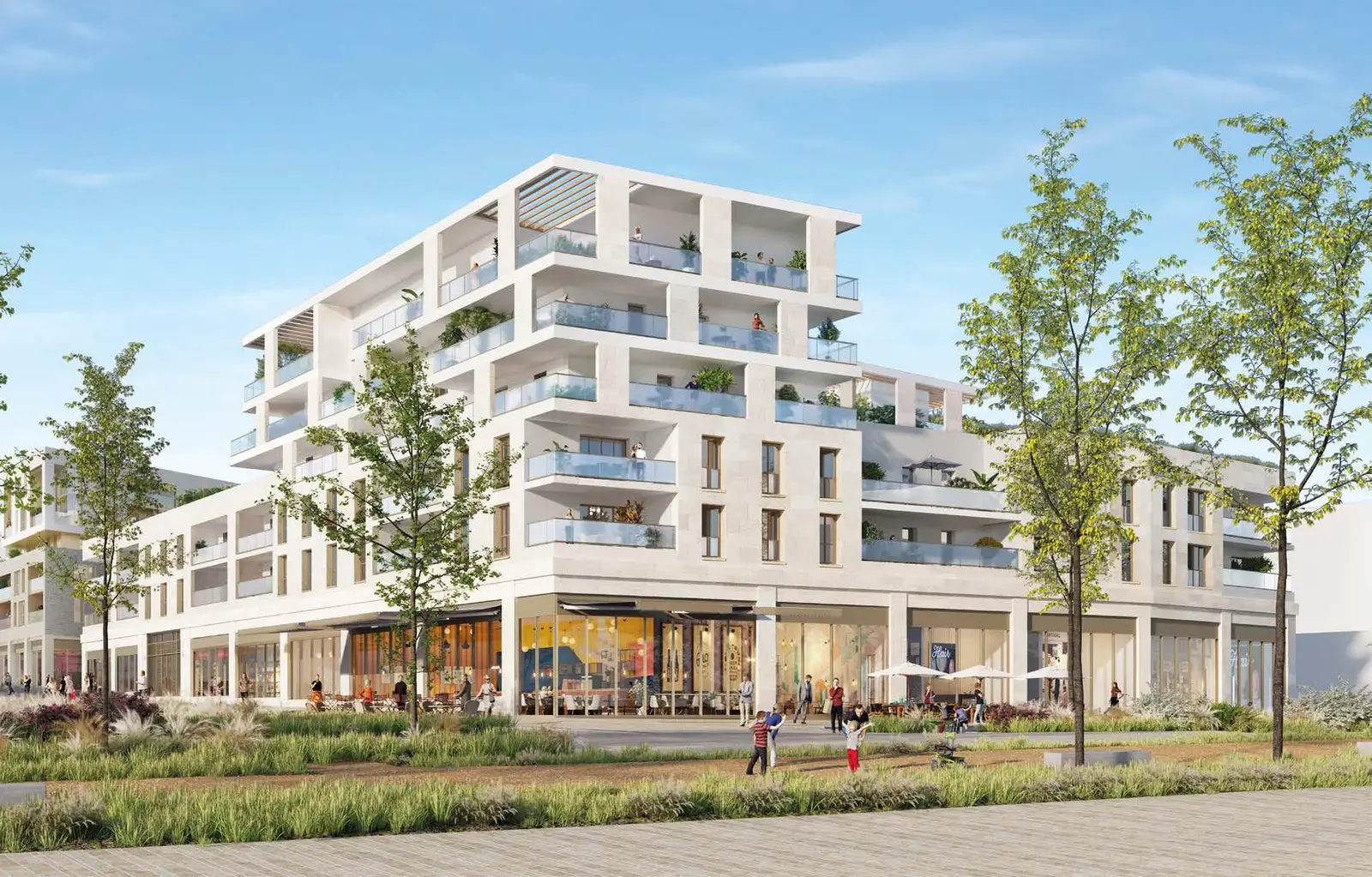 Rooftop Elegance, beeld van het programma te Antony