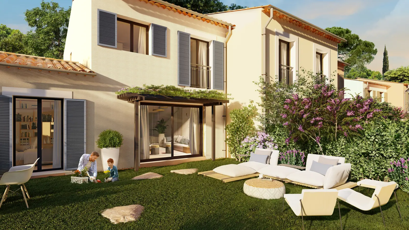 Rose Garden - SAINTE-MAXIME (83) — vue du programme neuf
