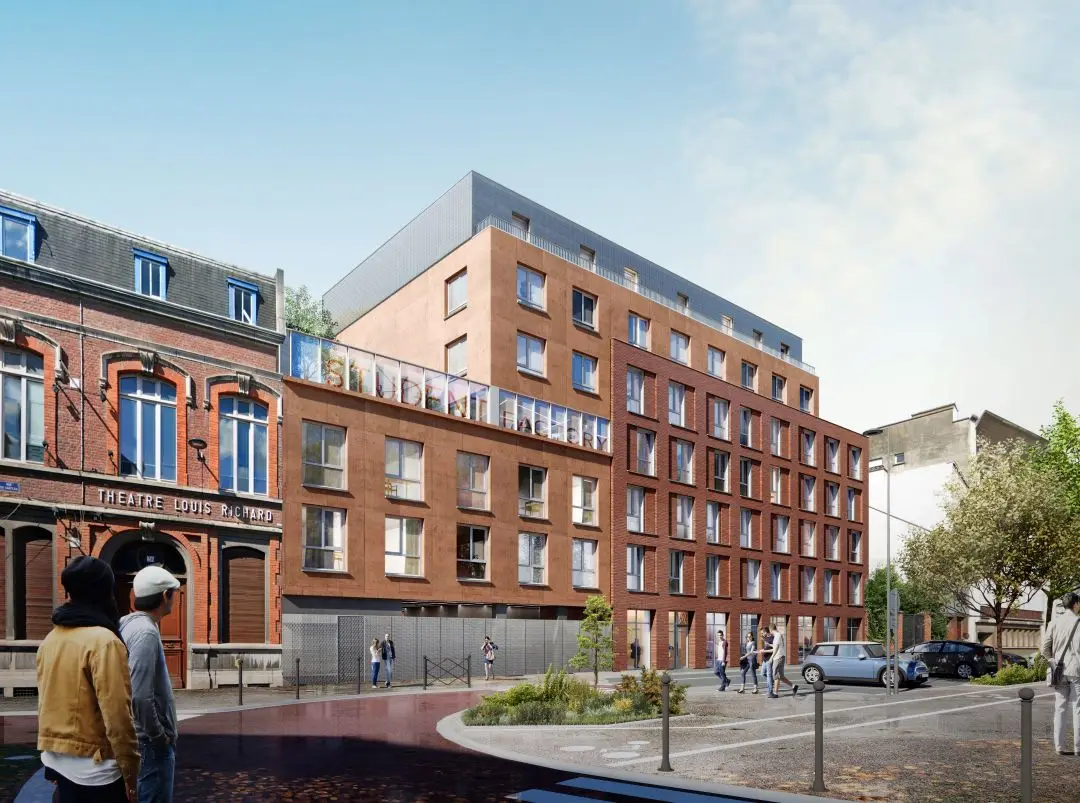 Programa imobiliário em Roubaix, imagem do programa em Roubaix