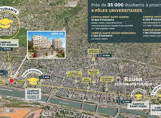 Programme immobilier à Rouen, visuel 3