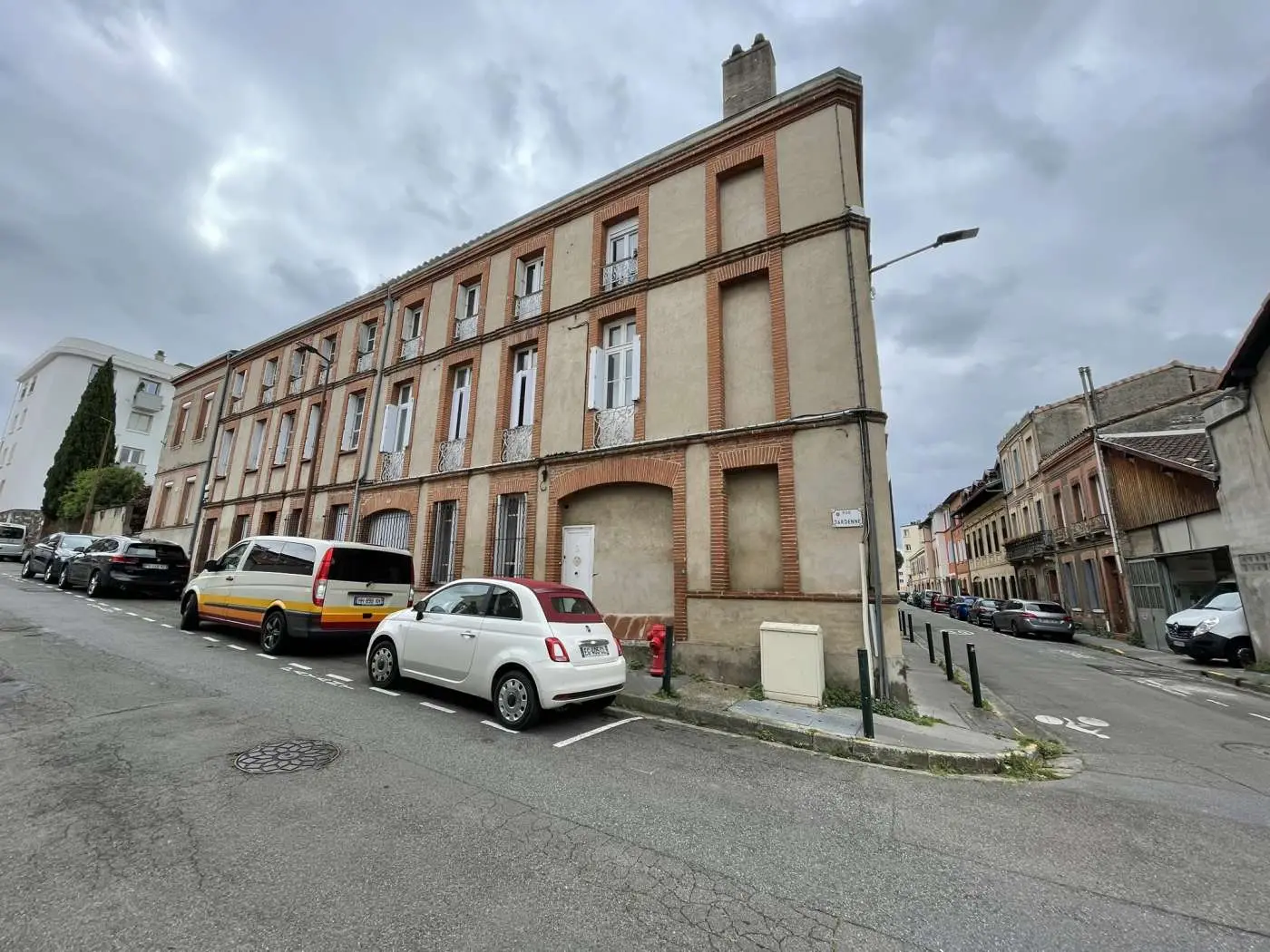Rue Dardenne à Toulouse — vue du programme neuf
