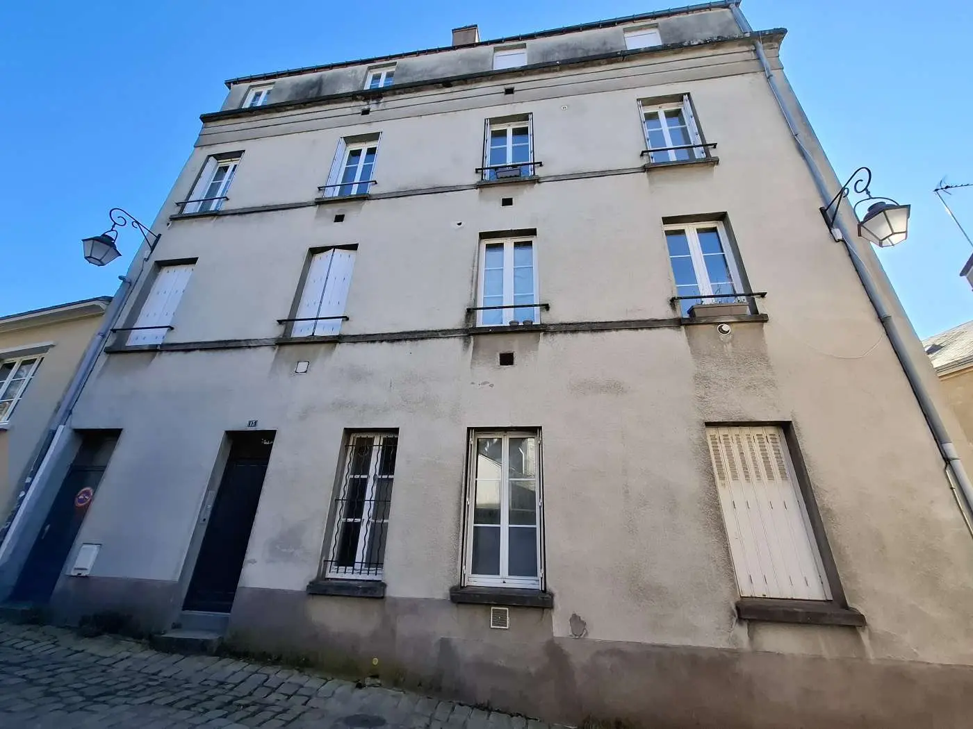 rue de la Harpe à Angers — vue du programme neuf
