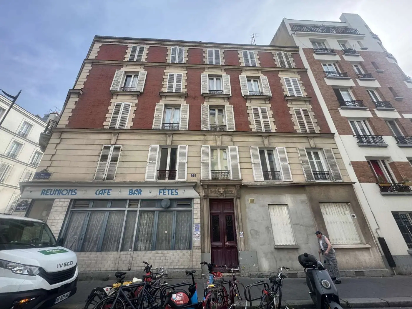 Rue de la jonquière, development visual in Paris