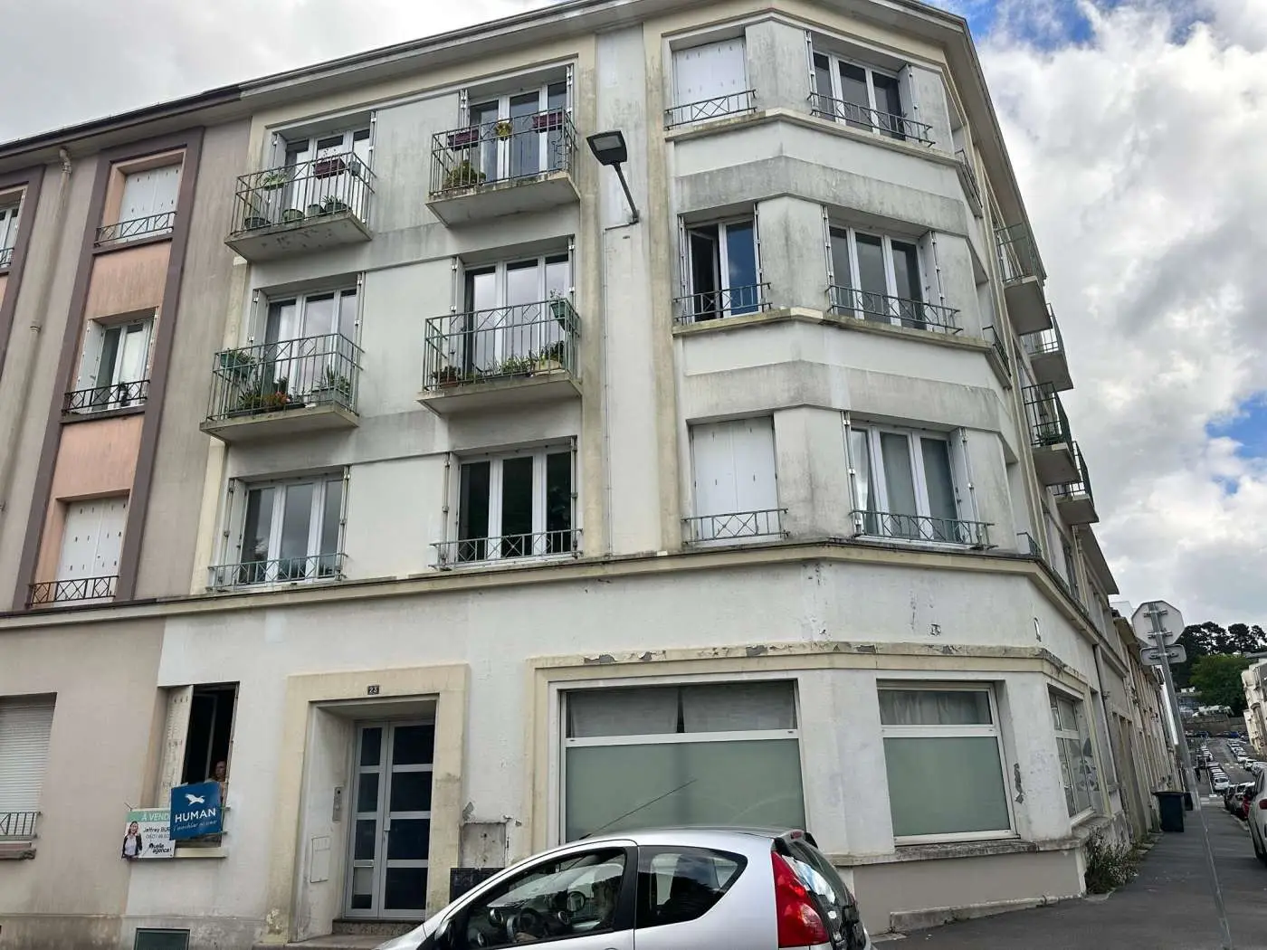 rue de Portzmoguer à Brest — vue du programme neuf