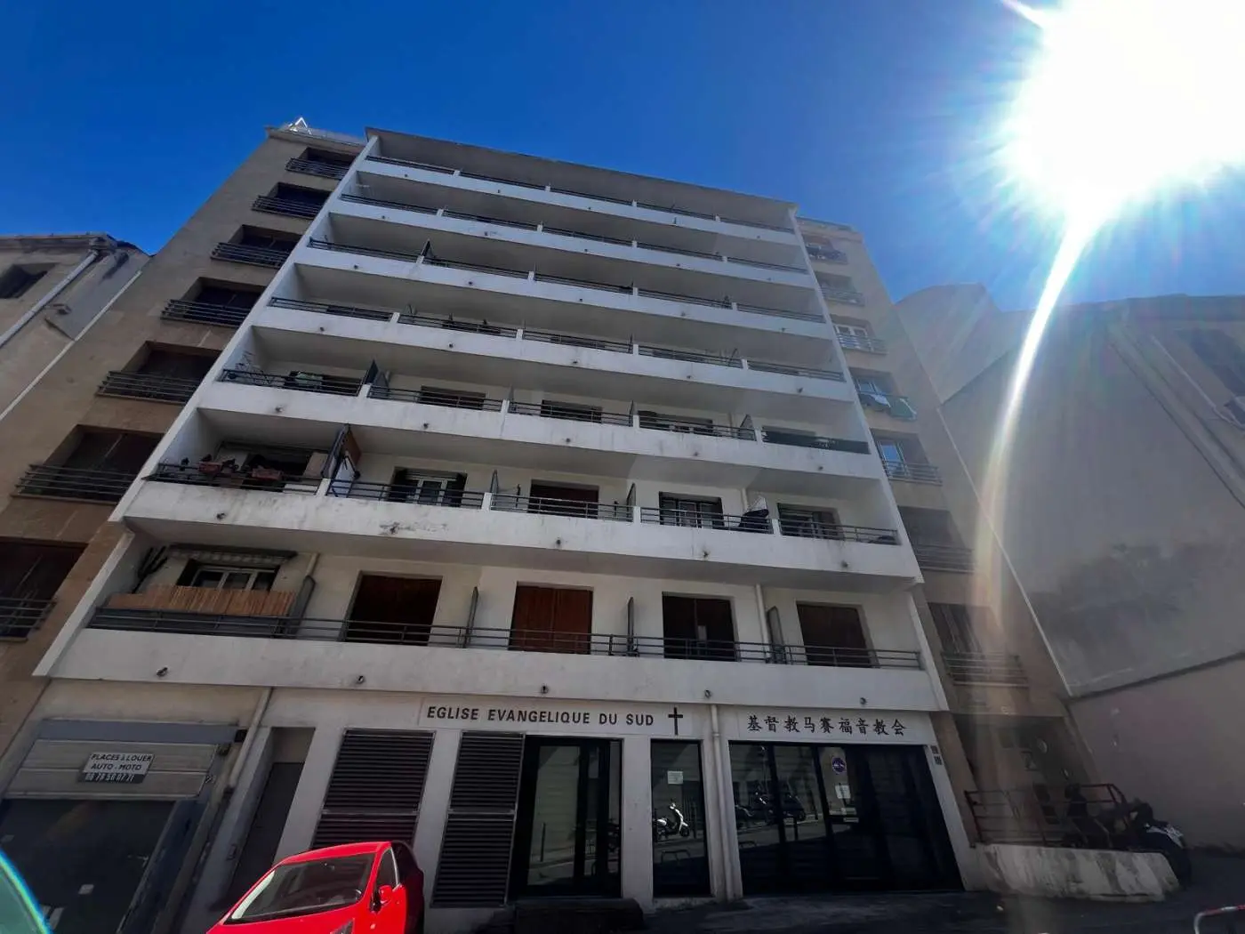 Rue du 141 RIA à Marseille — vue du programme neuf
